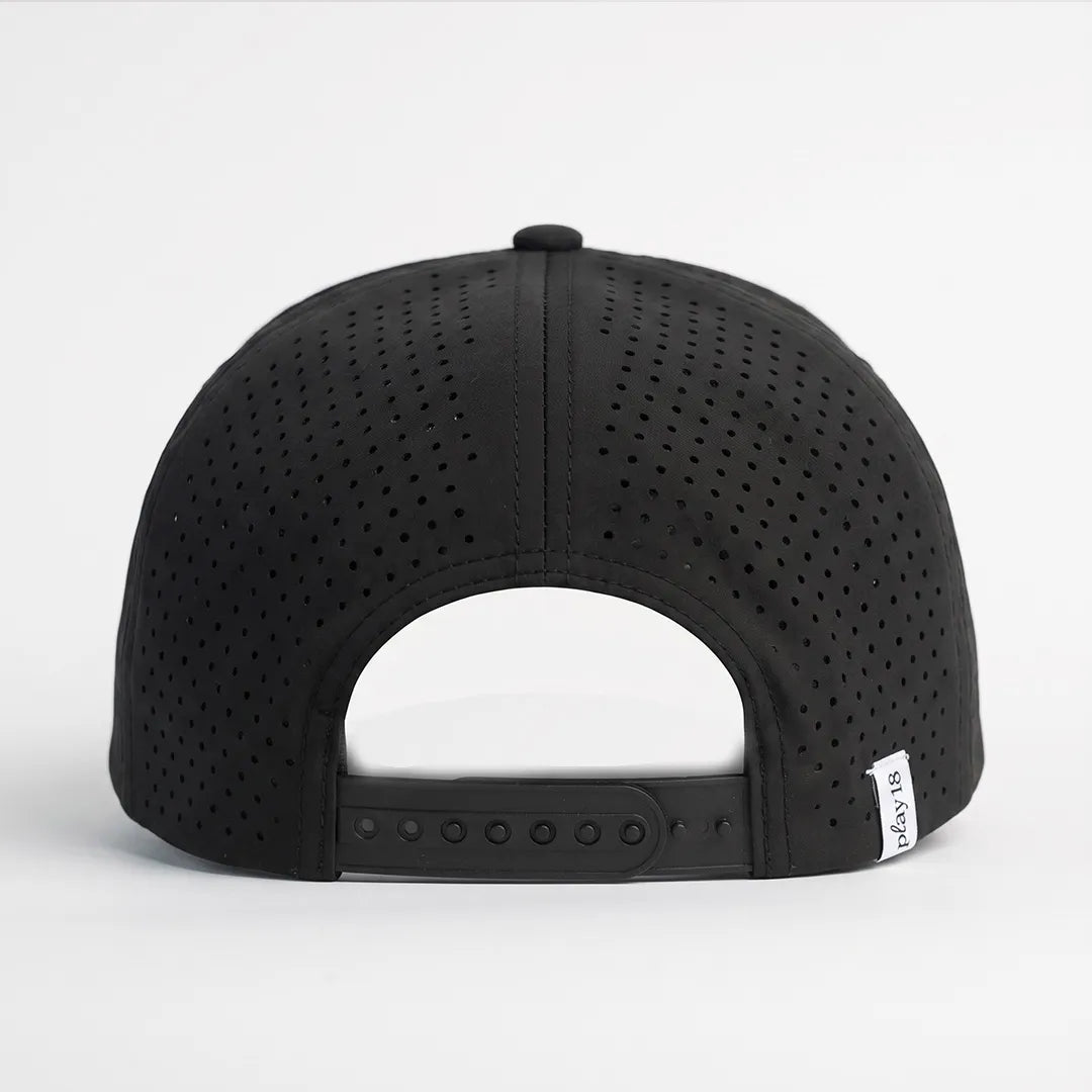 Performance Golf Hat — Black